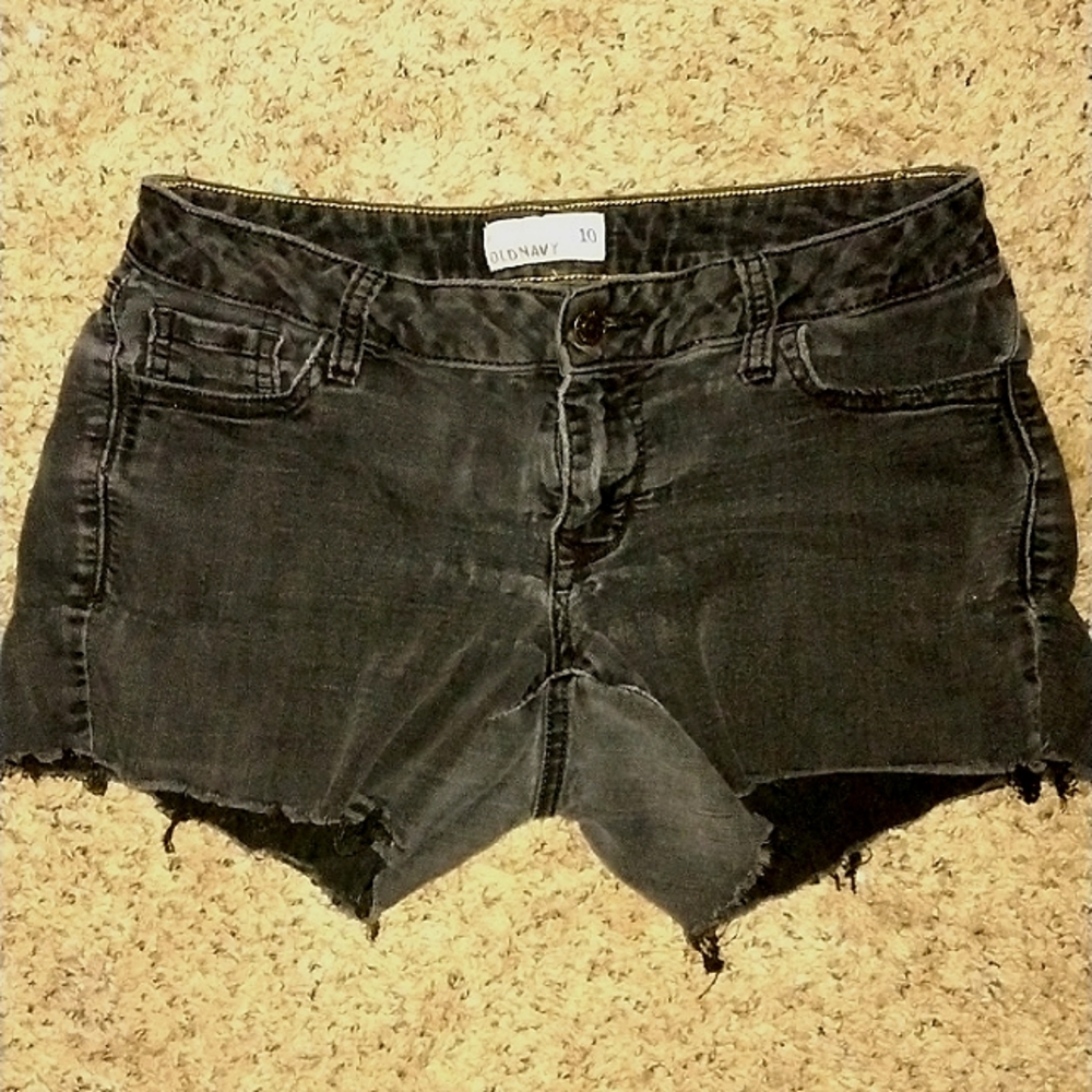 Skinny Stretch cutoff shorts